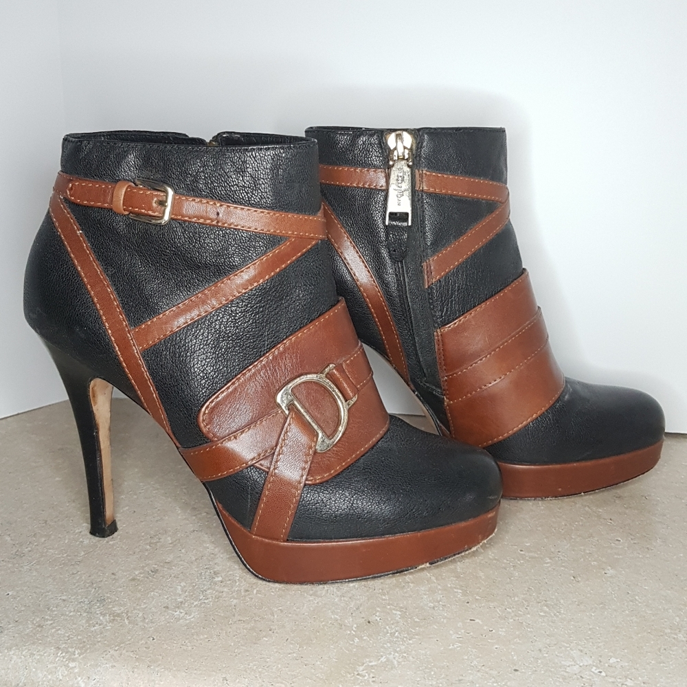 Cole Haan Nike Air Leather Stirrup Boot Heel